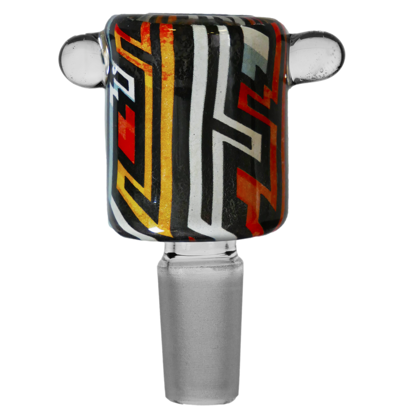 Disco Decal Glass Bowl Slide