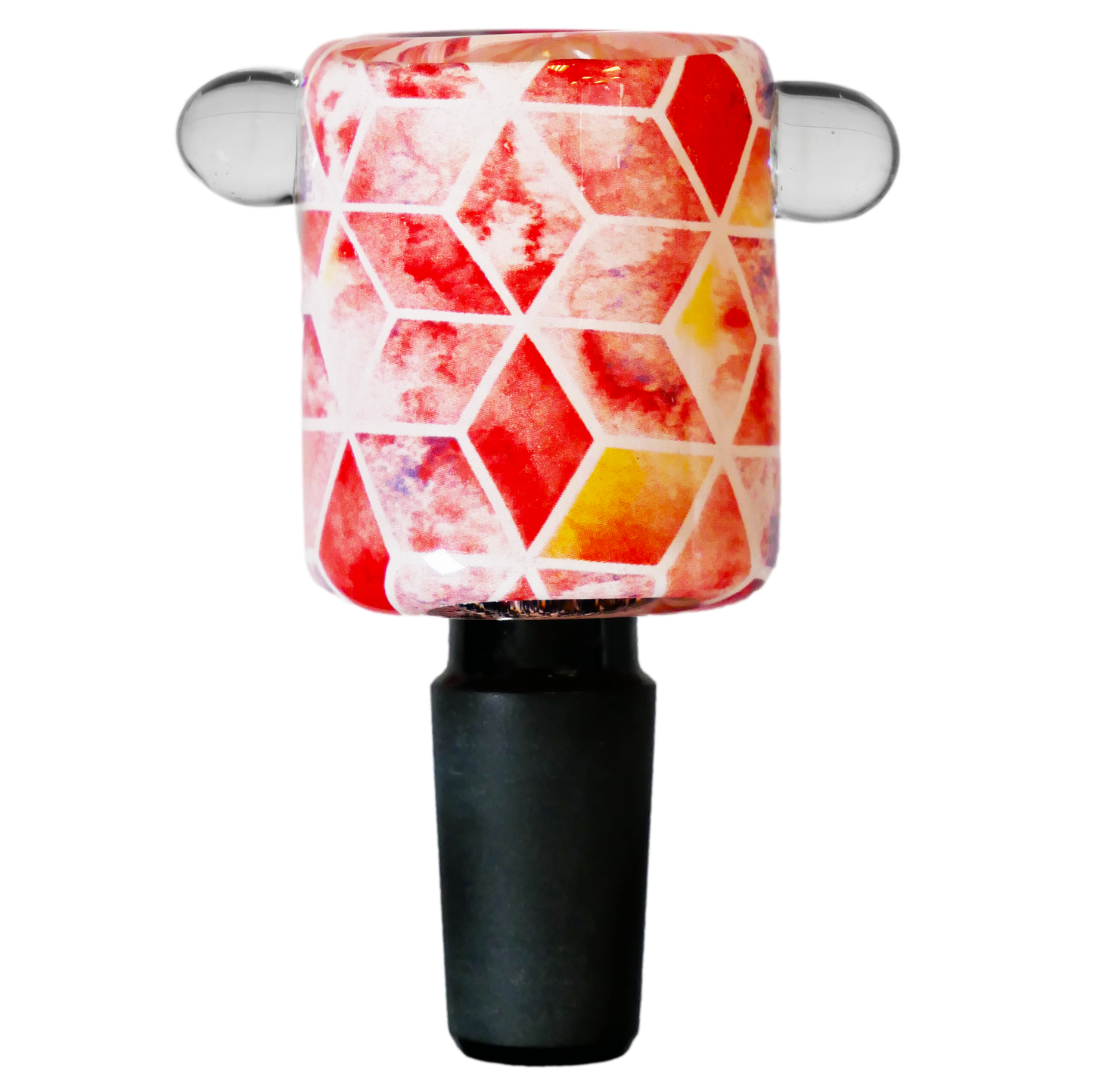 Stained Glass Decal Glass Bowl Slide