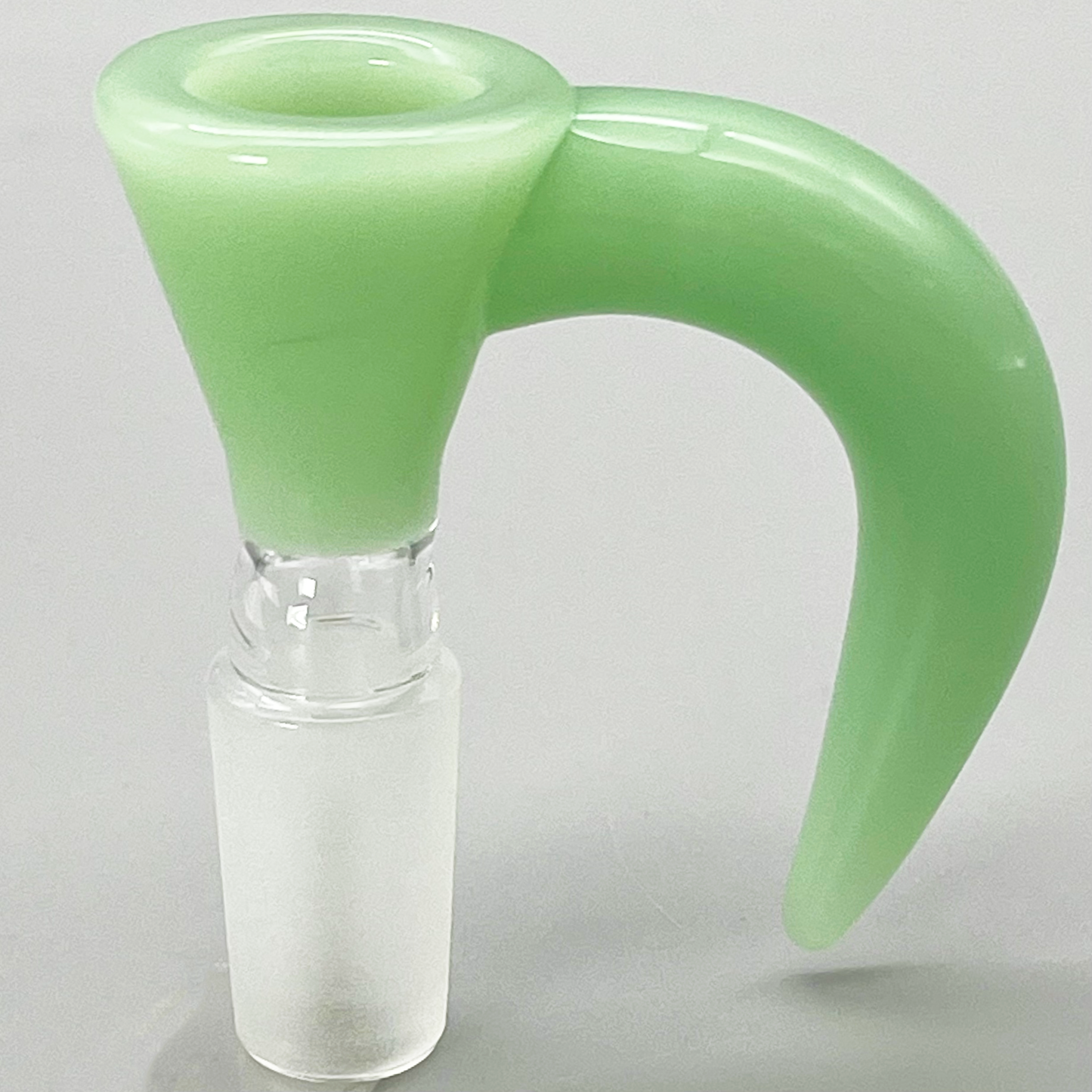 Color Funnel Horn Glass Bowl Slide
