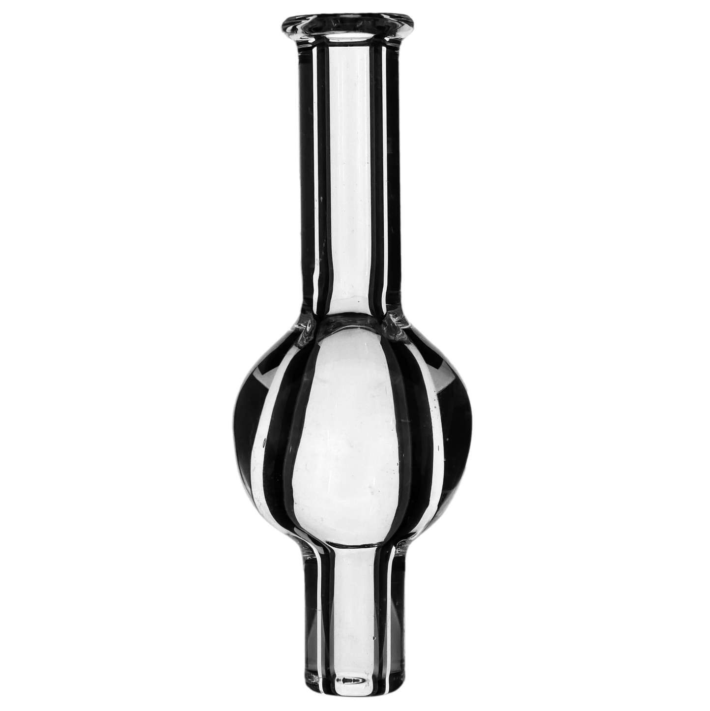 Thick Bubble Clear Directional Carb Cap