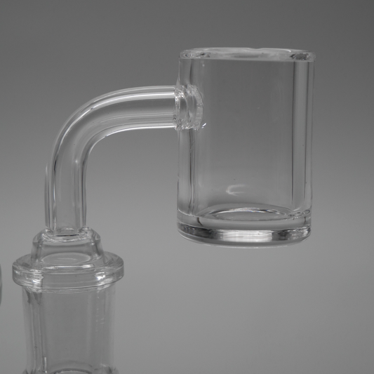 Solid Quartz Gavel Banger with Beveled Top