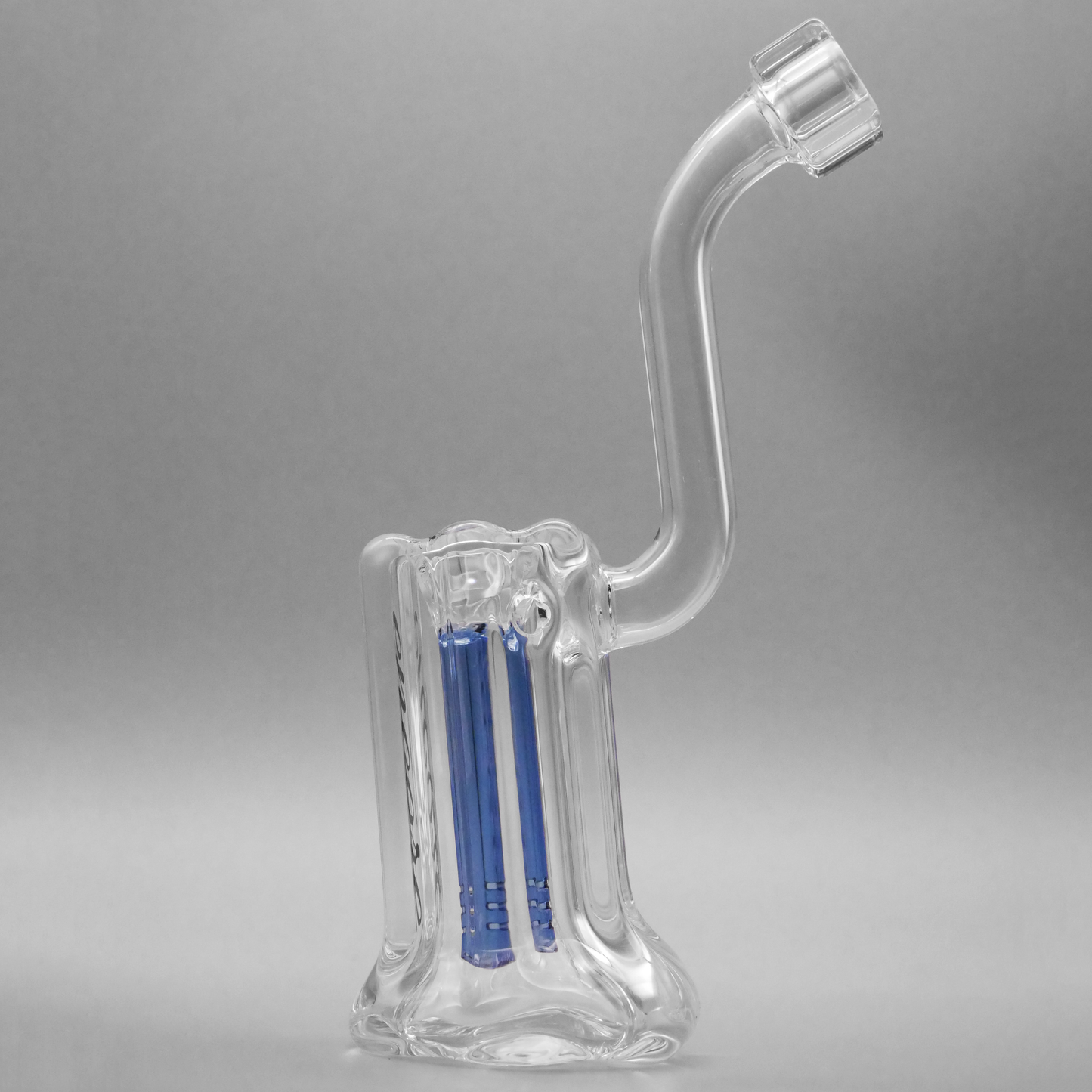 7.5" Encore Collection 38mm Scalloped Standing Bubbler w/ Color Stem