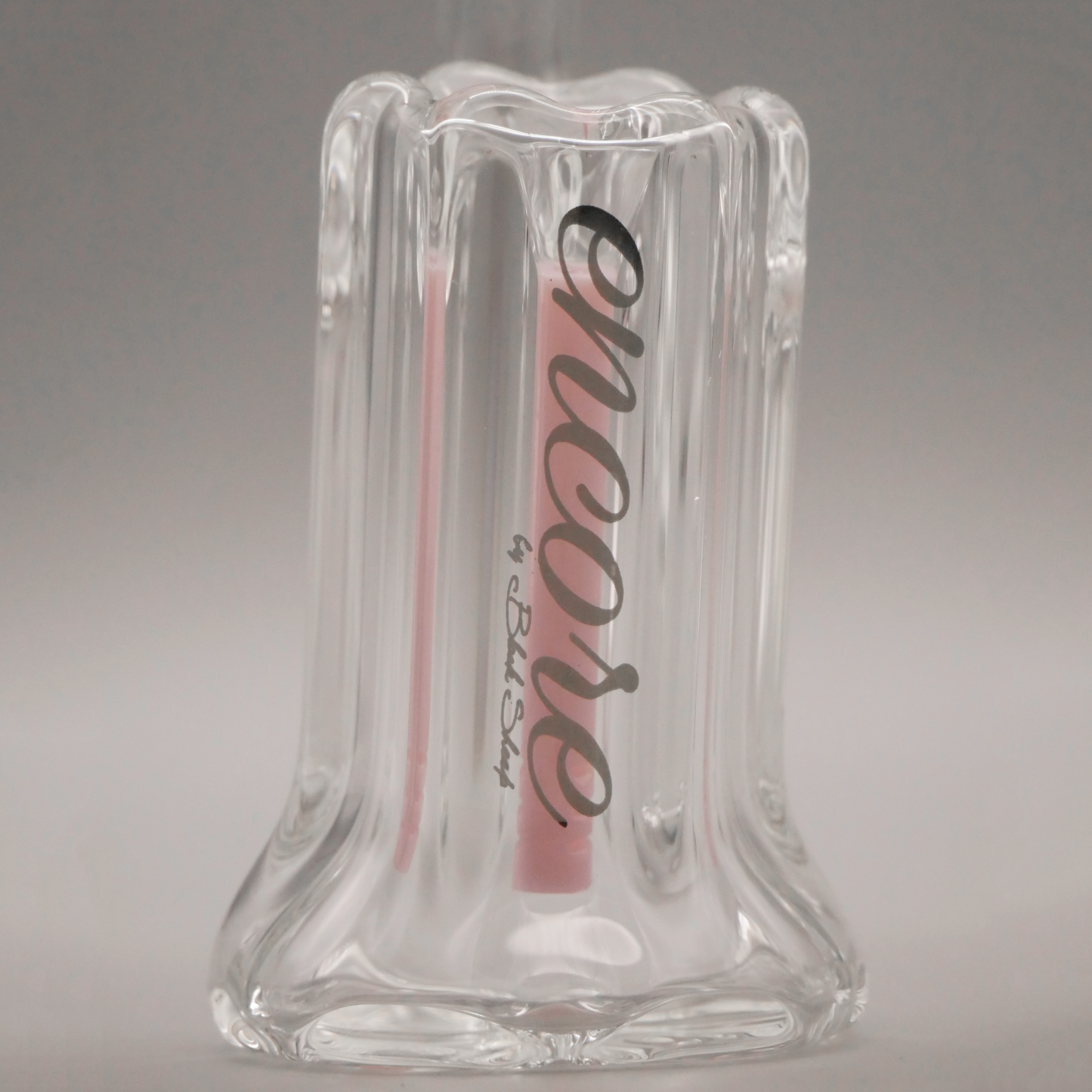 7.5" Encore Collection 38mm Scalloped Standing Bubbler w/ Color Stem