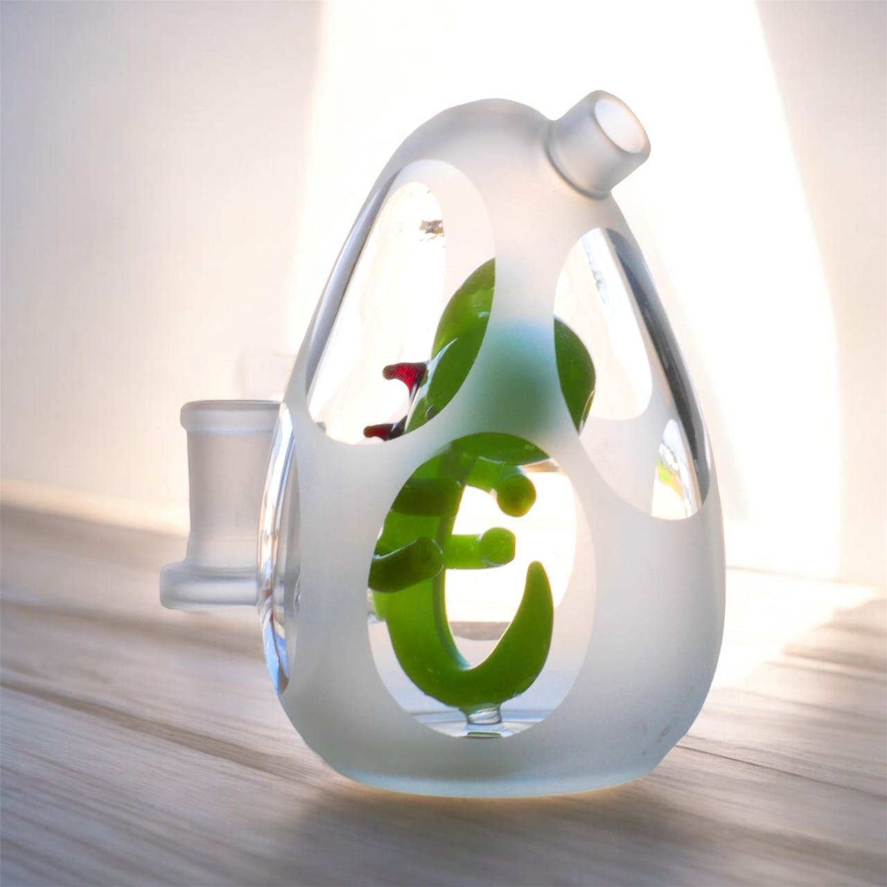 4" Yoshi Frosted Egg Dab Rig