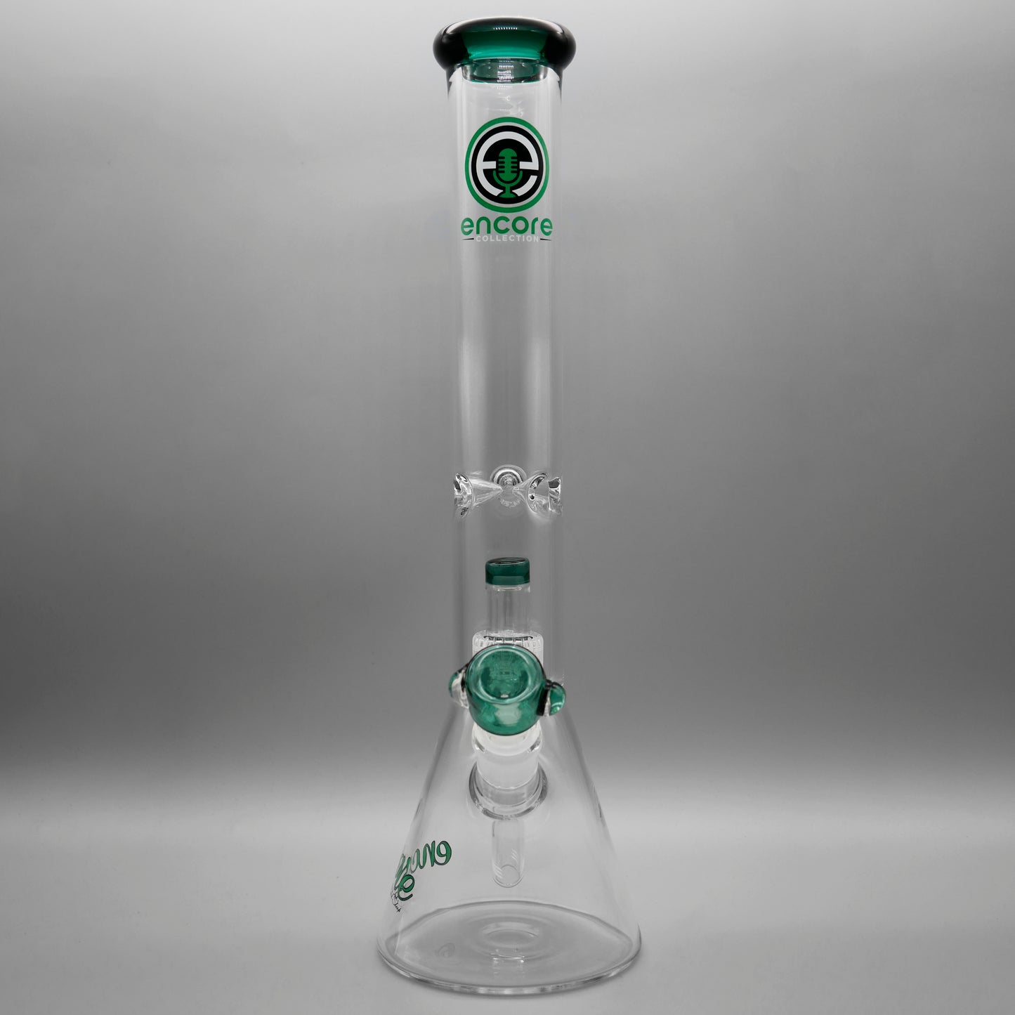 16" Encore Collection Matrix Beaker Bong w/ Color Accents