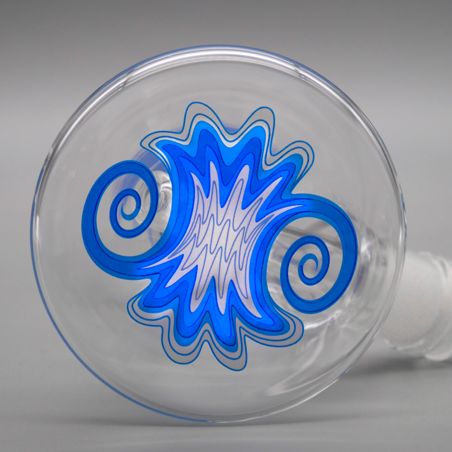 8" Encore Mini Beaker Bong w/ Color Lip & Reversal Base