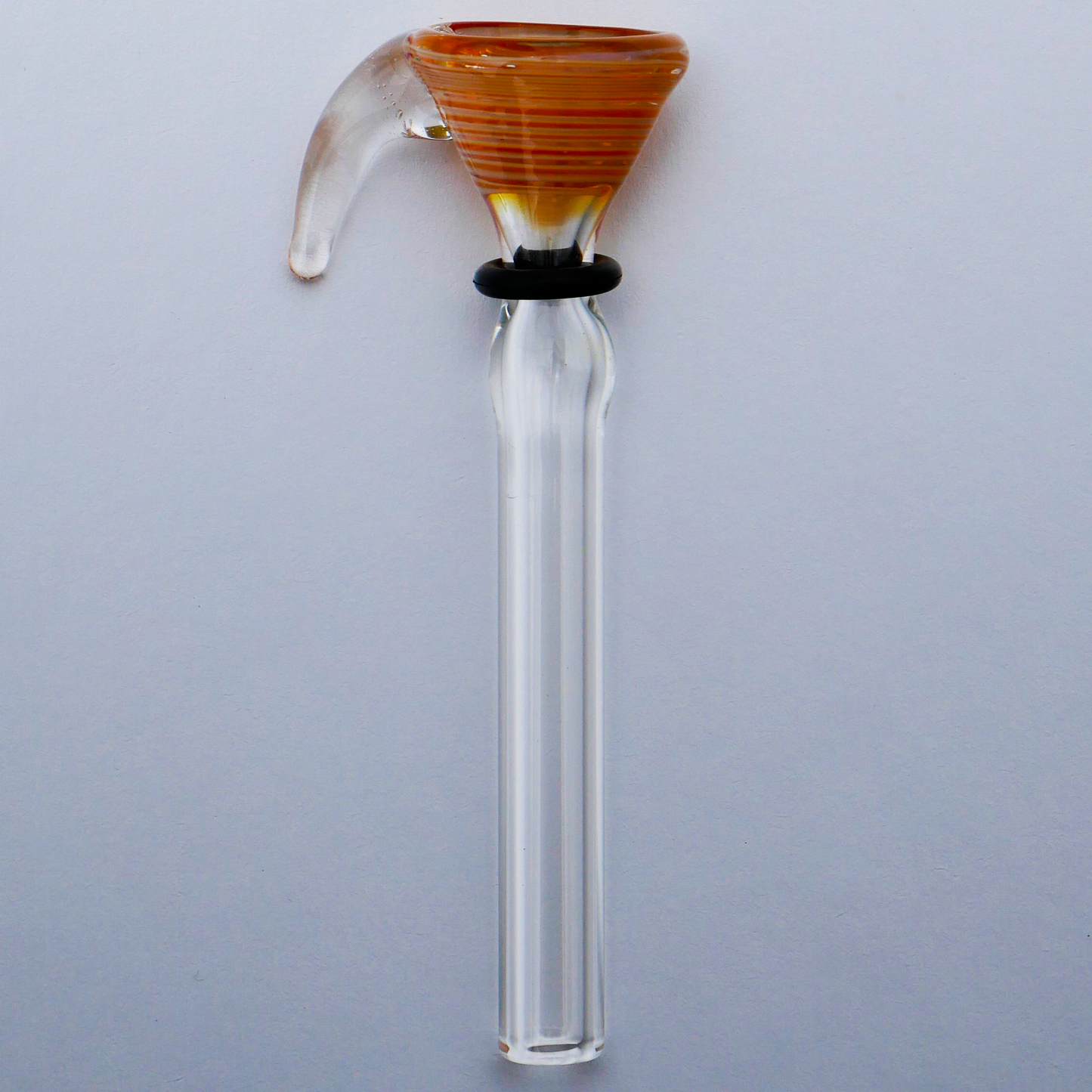 9.5mm Old School Spiral Funel Glass Bowl Slide