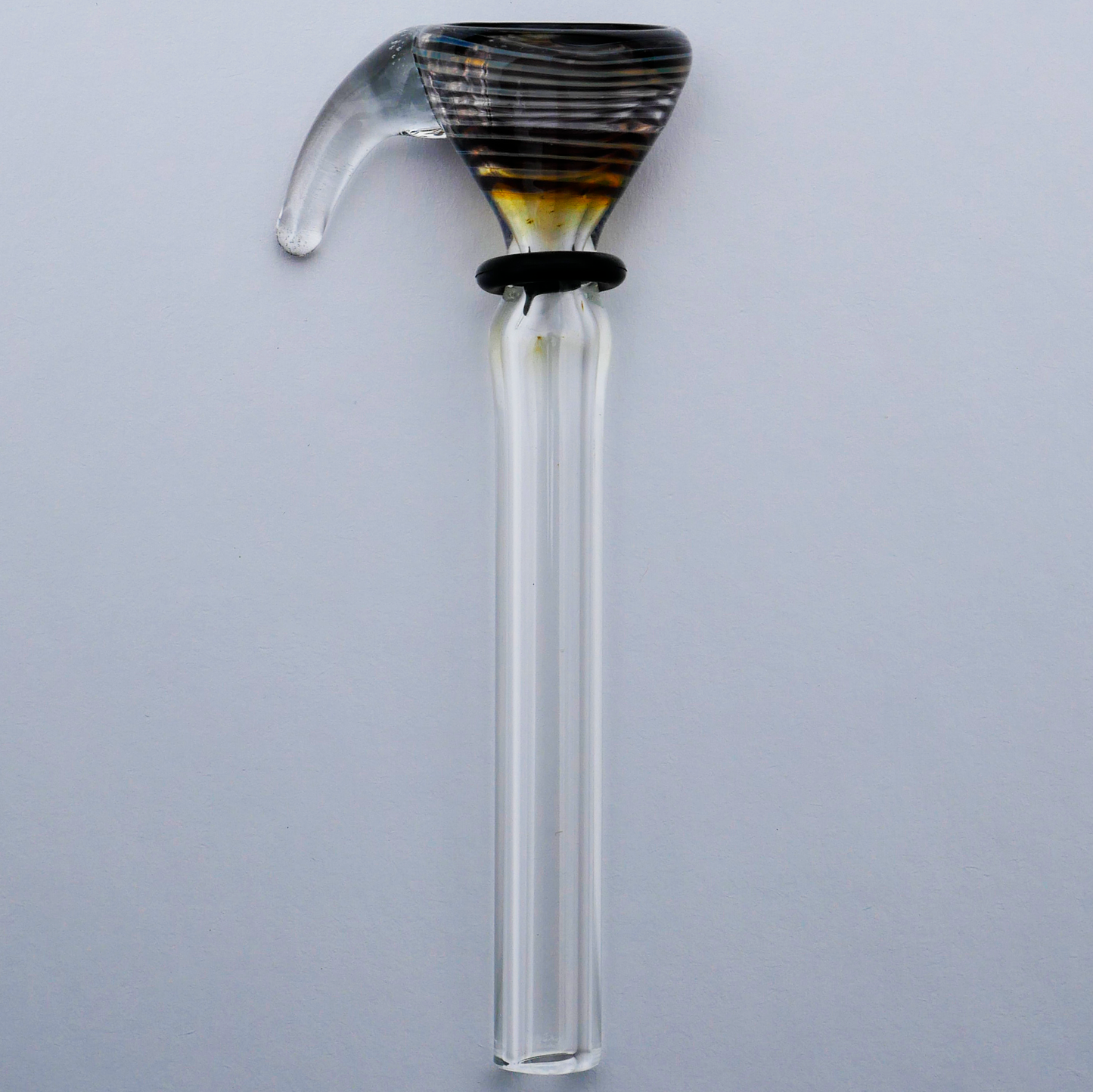 9.5mm Old School Spiral Funel Glass Bowl Slide