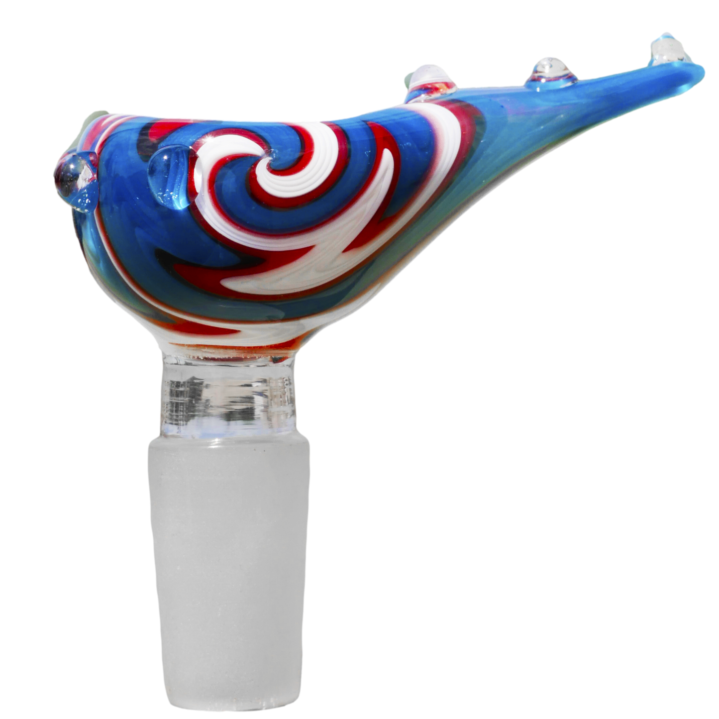 Seashell Reversal Glass Bowl Slide