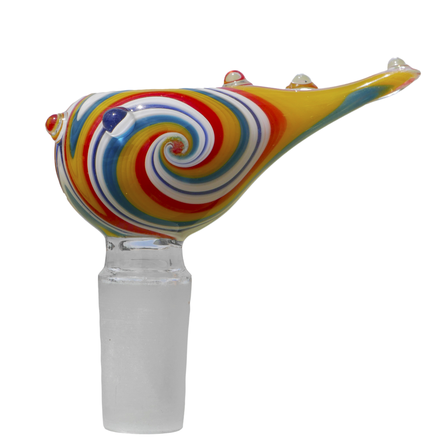 Seashell Reversal Glass Bowl Slide