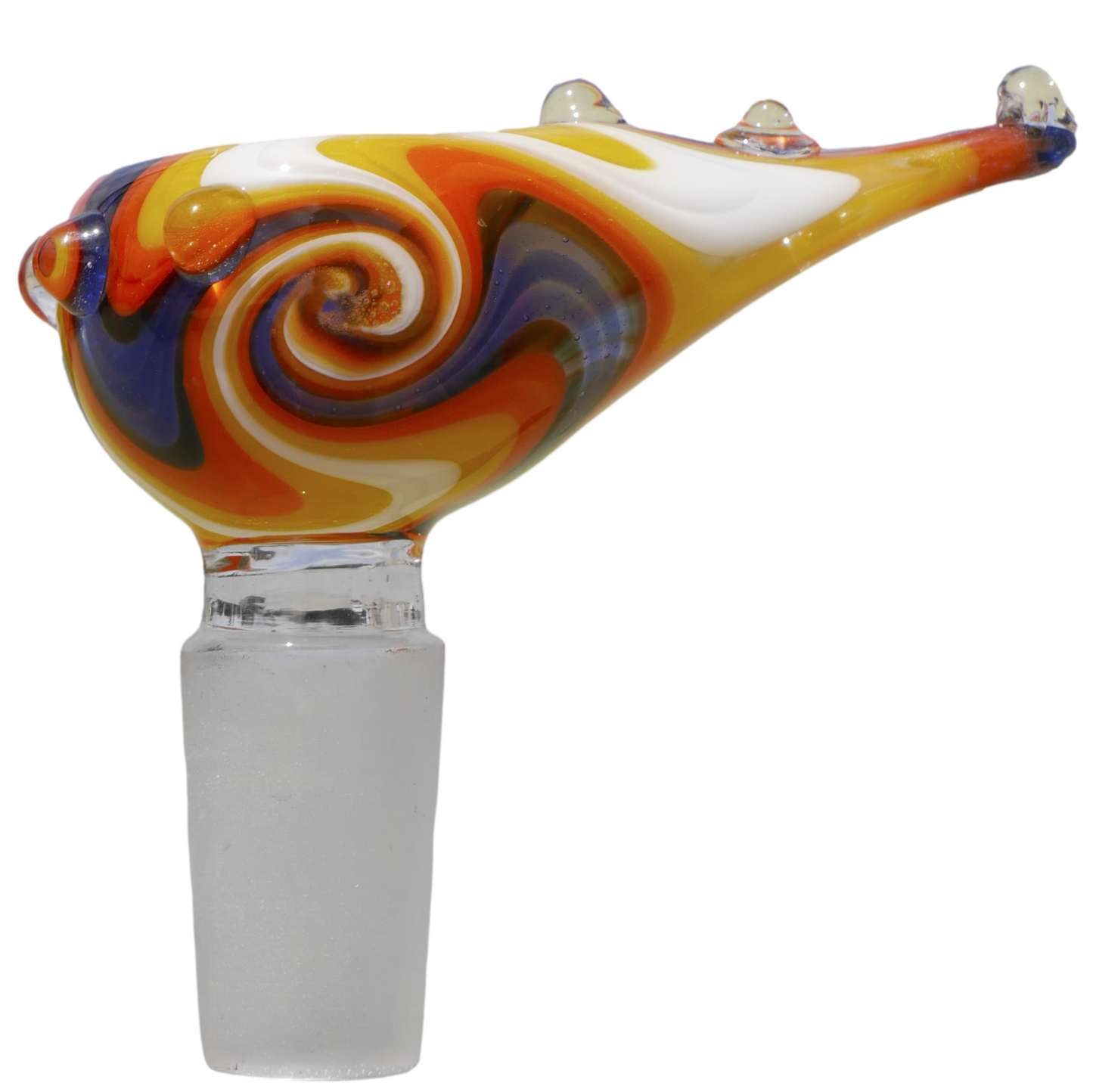 Seashell Reversal Glass Bowl Slide
