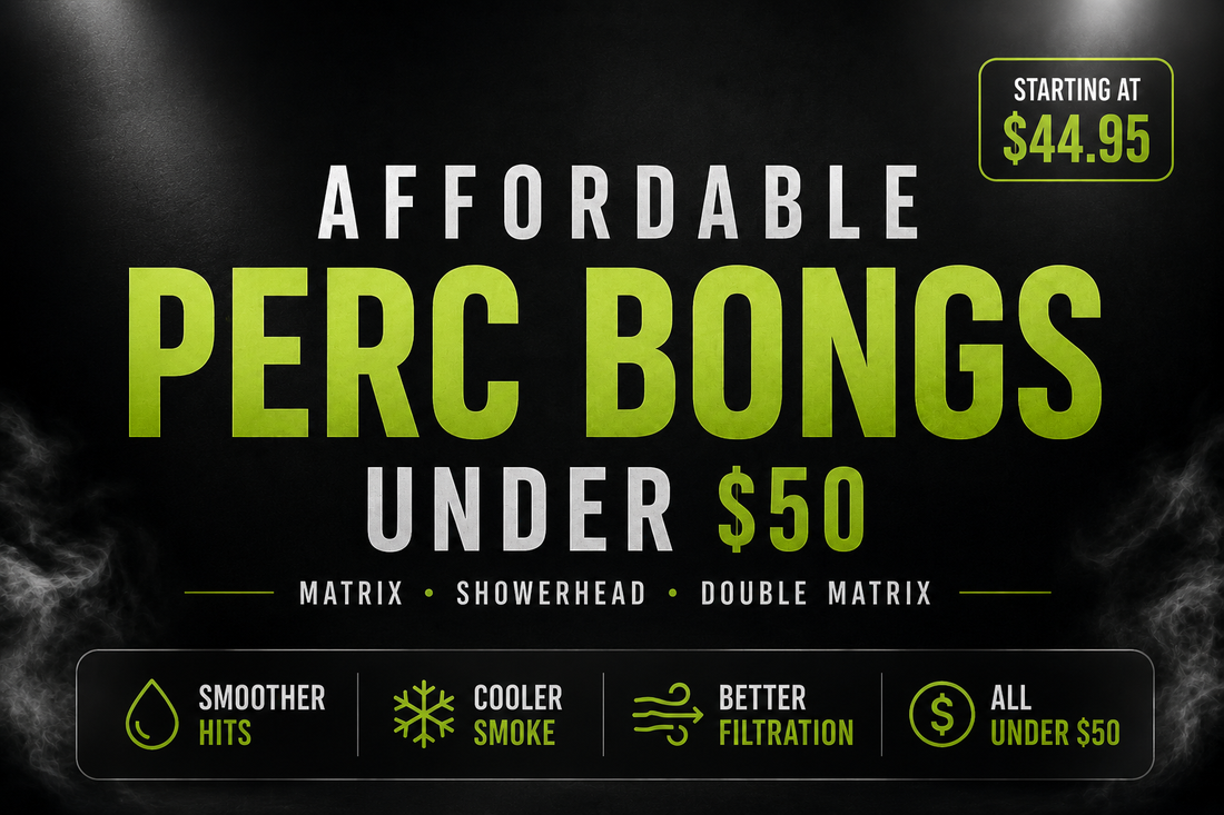 Affordable Percolator Bongs | 5 Budget-Friendly Perc Picks