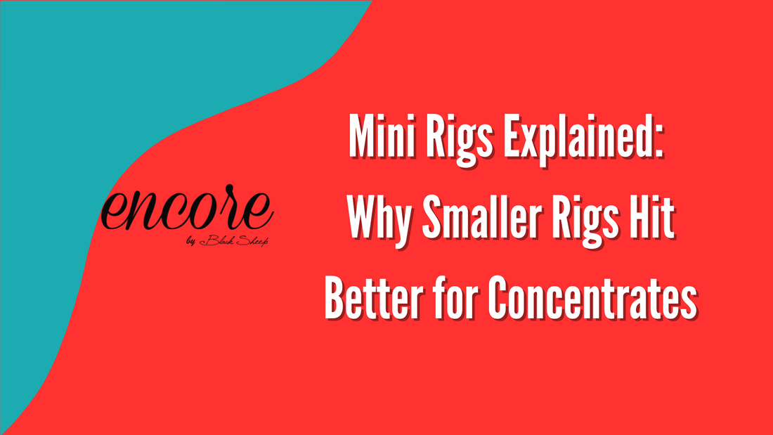Mini Rigs Explained: Why Smaller Rigs Hit Better for Concentrates