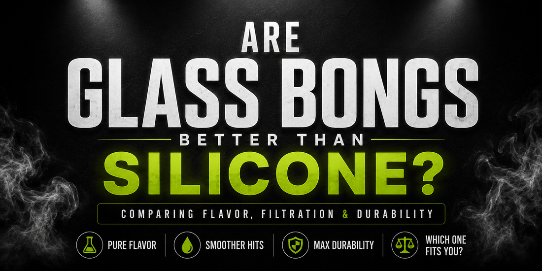 Are Glass Bongs Better Than Silicone Bongs?
