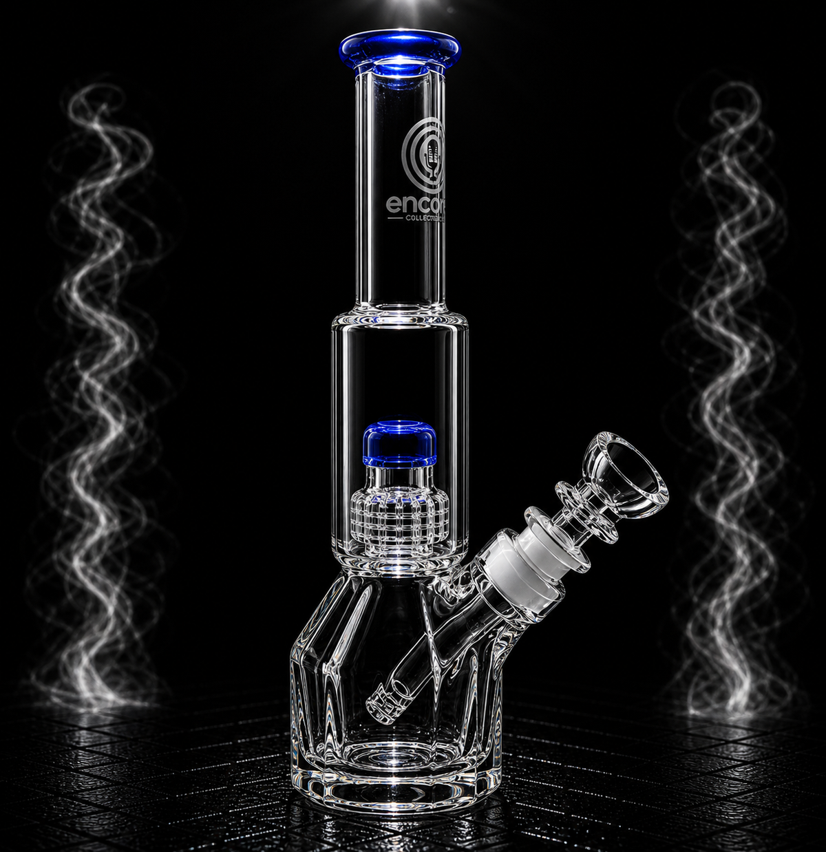 Encore Collection 9" Heavy Mini Henny Matrix Traveler Bong