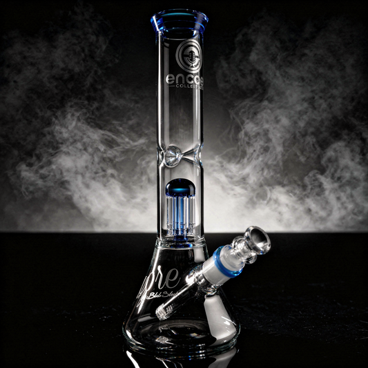 12" Encore Collection Double Chamber Tree Perc Beaker Bong