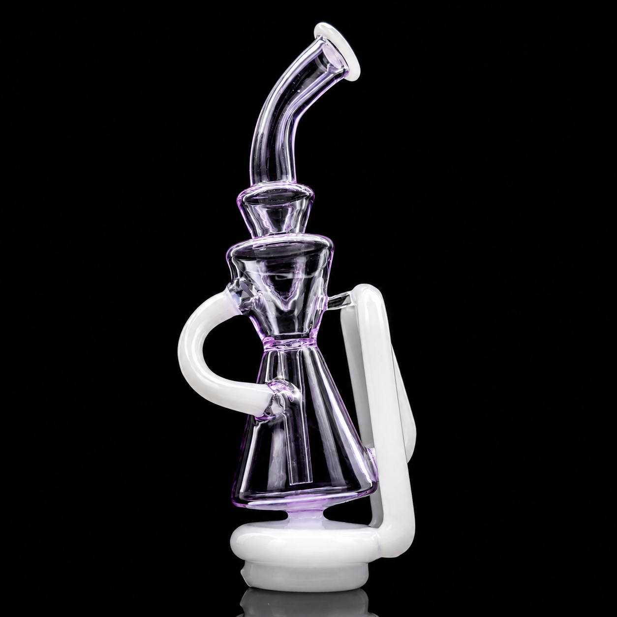 Purple/White