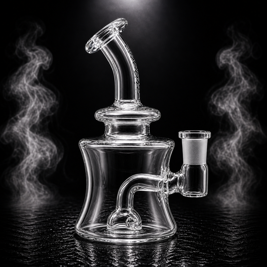 4" Encore Collection 10mm Micro Holey Perc Dab Rig