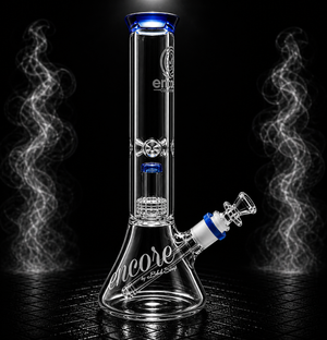 12" Encore Collection Double Chamber Matrix Perc Beaker Bong