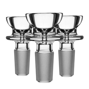 3PACK Teacup Funnel Maria Clear Glass Bowl Slide