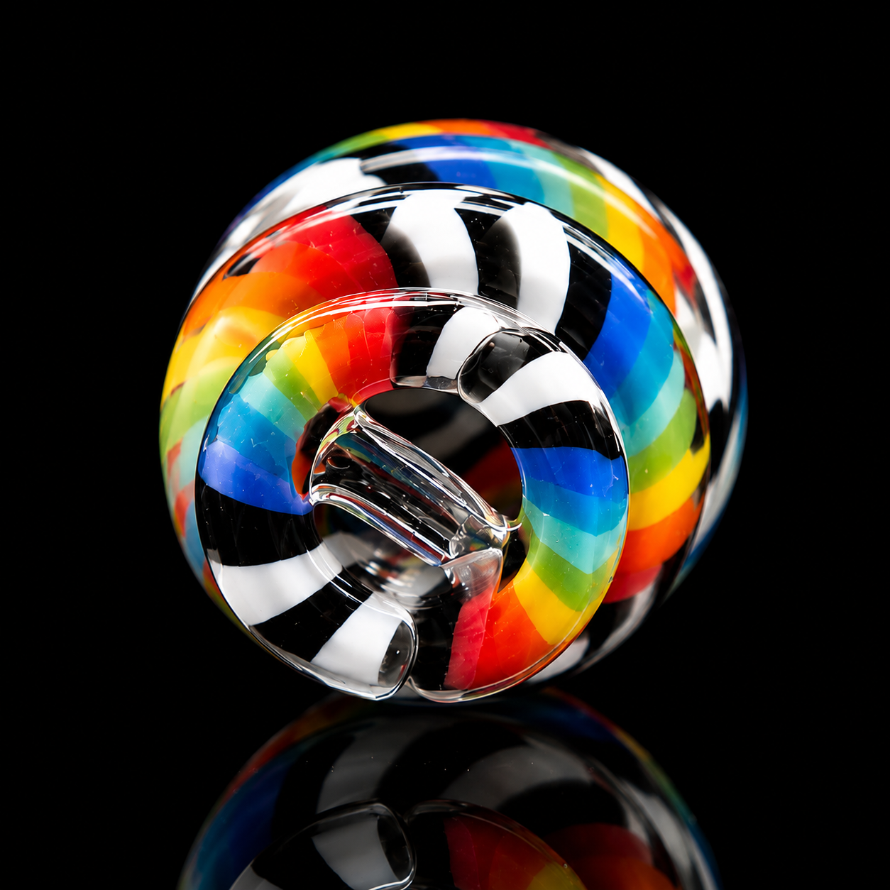 1.5" Wig Wag Mushroom Glass Mouthpiece | Compatible with Puffco Pivot
