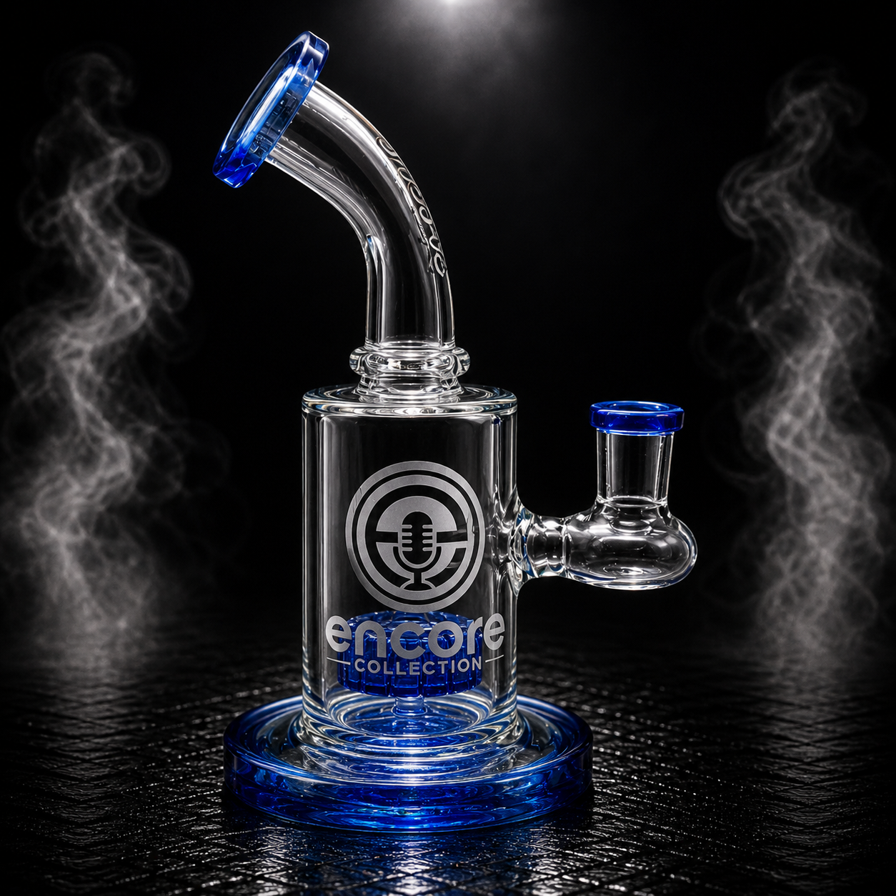 6" Encore Collection Mini Showerhead Dab Rig