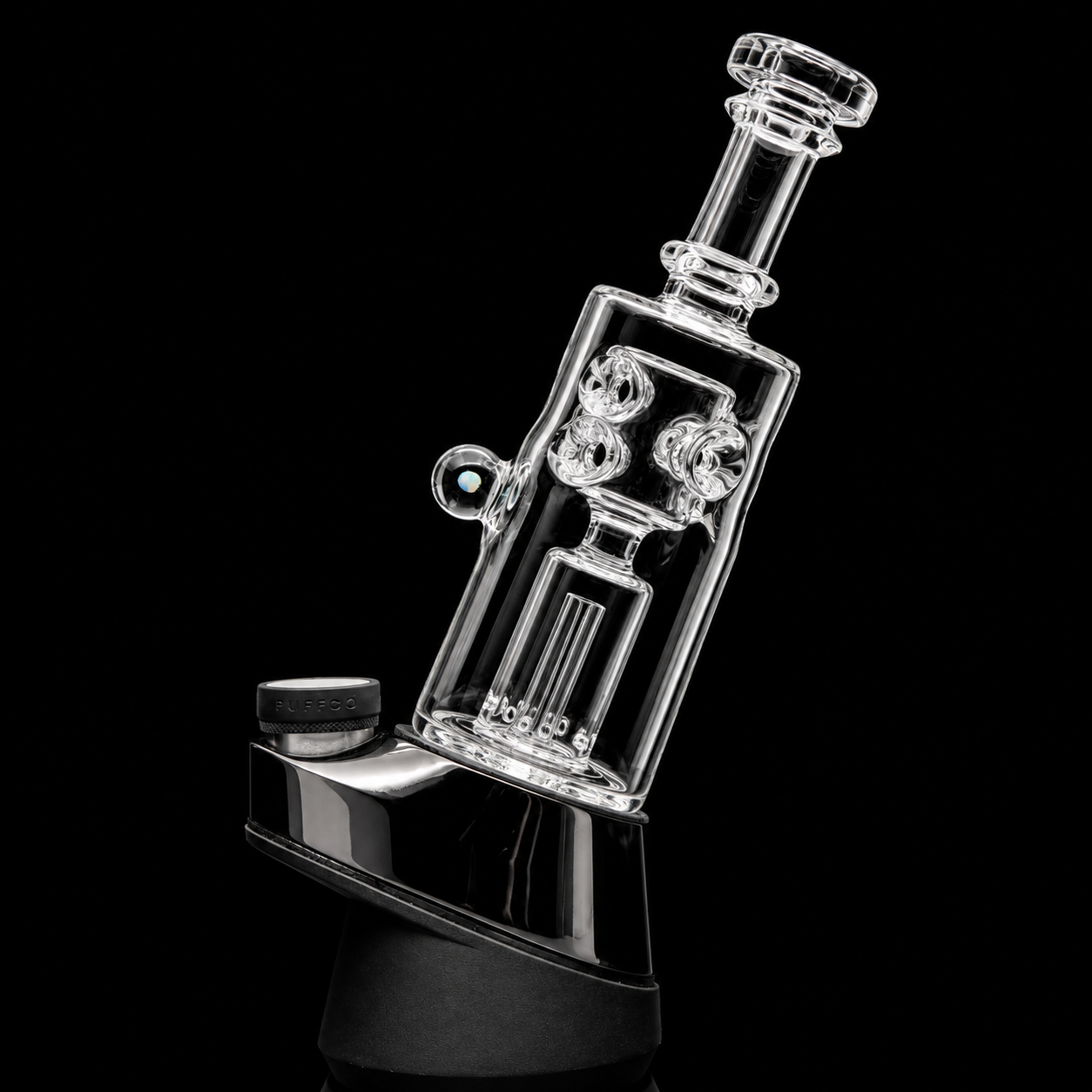 7" Fab Perc Glass Top with Opal | Compatible with Puffco Peak & Peak Pro