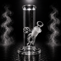 8" Encore Collection Heavy Mini Clear Stright Tube Bong