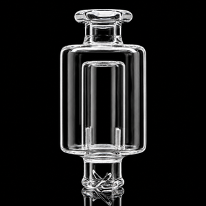 2.5" Dome Perc Glass Mouthpiece | Compatible with Puffco Pivot