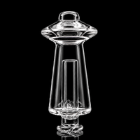 2.5" UFO Perc Glass Mouthpiece | Compatible with Puffco Pivot