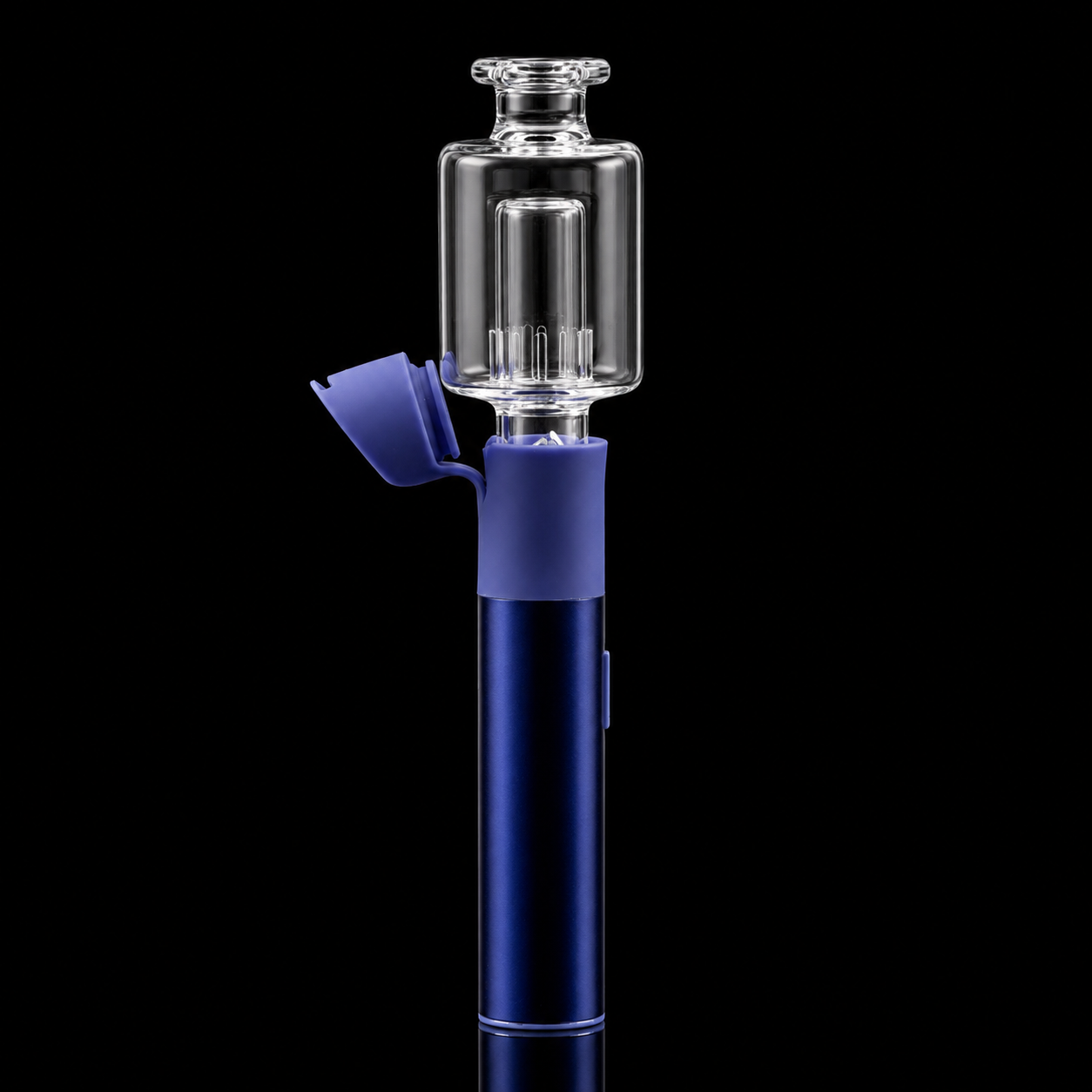 2.5" Dome Perc Glass Mouthpiece | Compatible with Puffco Pivot