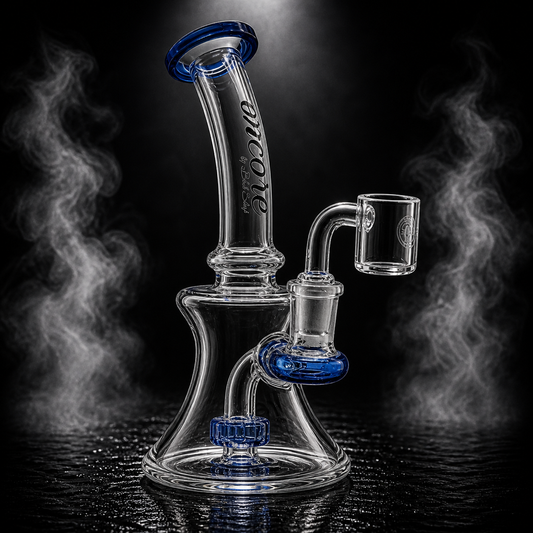 6.5" Encore Collection Classic Hourglass Banger Hanger Dab Rig