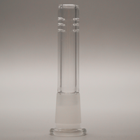 3PACK Low Profile 14mm/18mm Replacement Glass Bong Slitted Diffuser Downstem