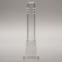 3PACK Low Profile 14mm/18mm Replacement Glass Bong Slitted Diffuser Downstem