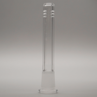 3PACK Low Profile 14mm/18mm Replacement Glass Bong Slitted Diffuser Downstem