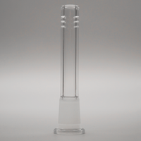3PACK Low Profile 14mm/18mm Replacement Glass Bong Slitted Diffuser Downstem