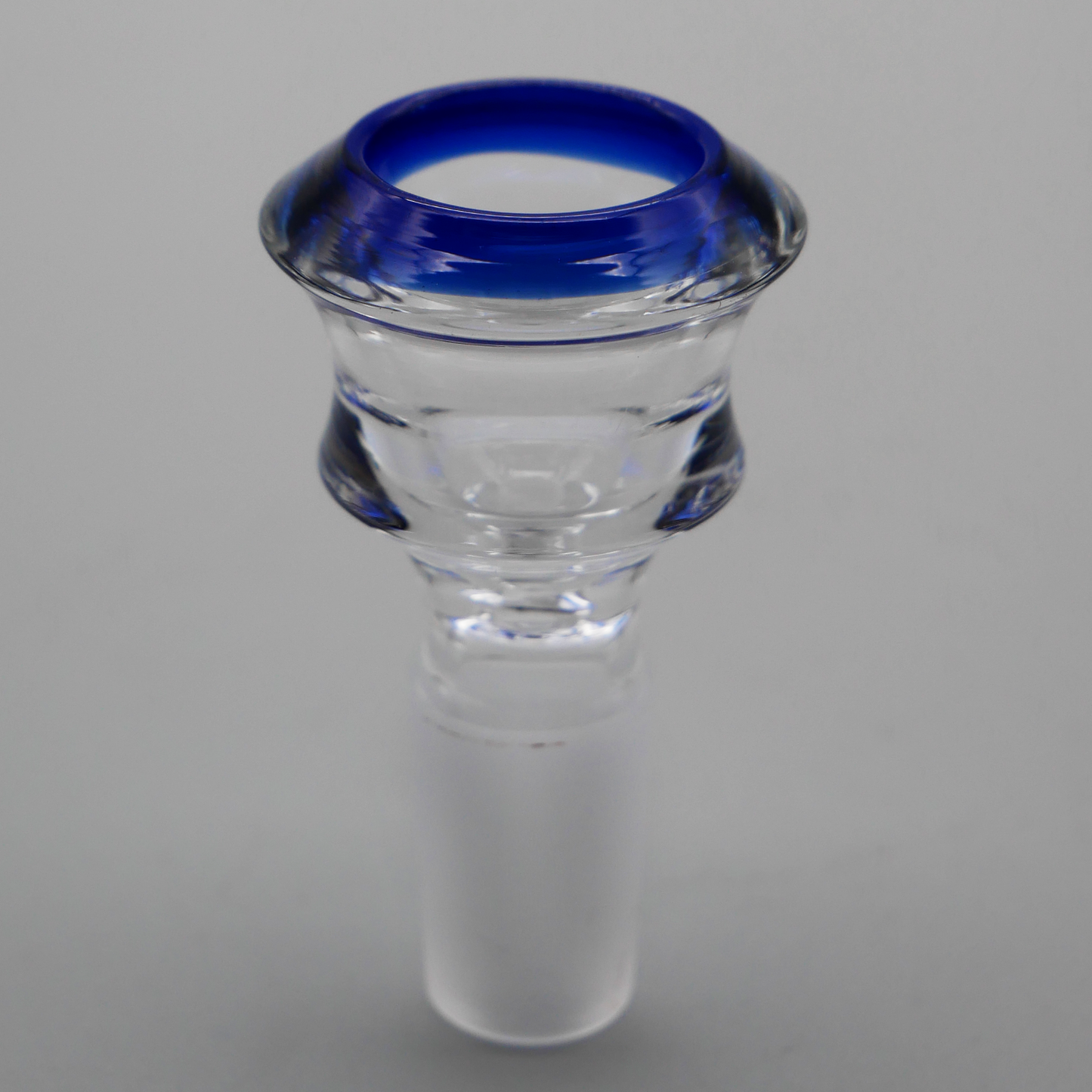 Diamond Edge Cylinder Maria Assorted Color Glass Bowl Slide