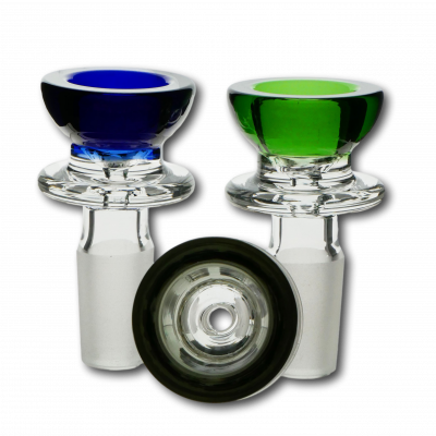 Teacup Funnel Maria Assorted Color Glass Bowl Slide