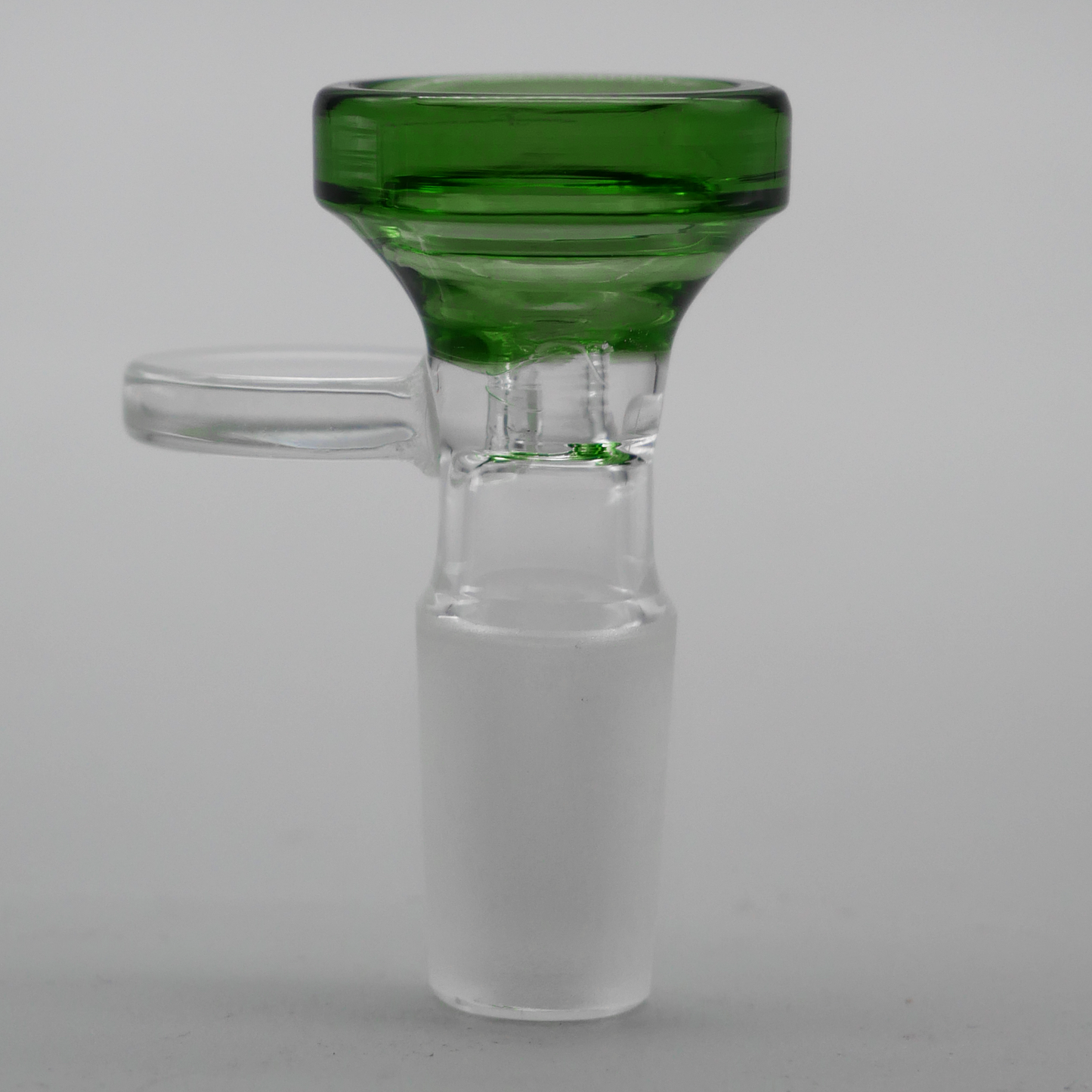 Cone Funnel Paddle Assorted Color Glass Bowl Slide