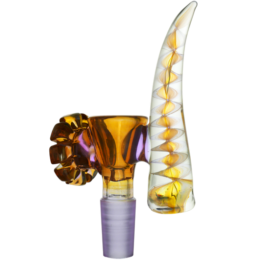 Encore Collection Fumed Super Horn Bowl w/ Flower Attachment