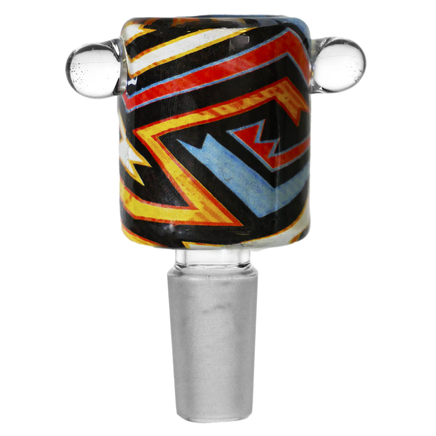 Disco Decal Glass Bowl Slide