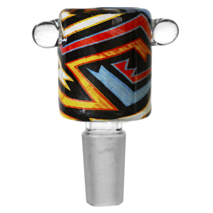 Disco Decal Glass Bowl Slide