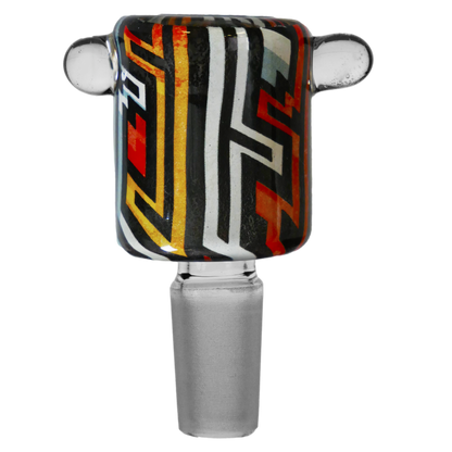 Disco Decal Glass Bowl Slide