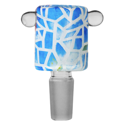 Stained Glass Decal Glass Bowl Slide