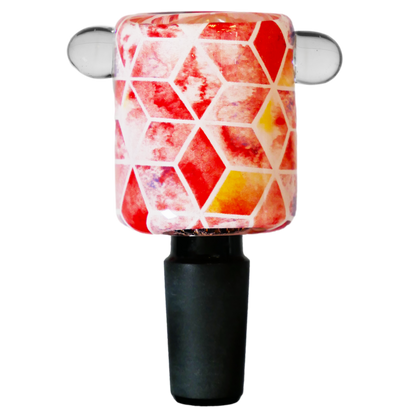 Stained Glass Decal Glass Bowl Slide