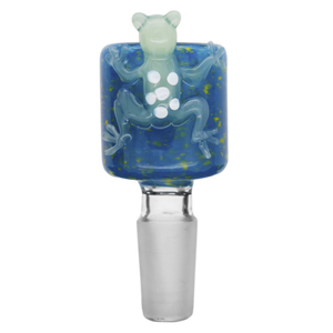 Frog Fritter Color Glass Bowl Slide