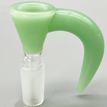 Color Funnel Horn Glass Bowl Slide