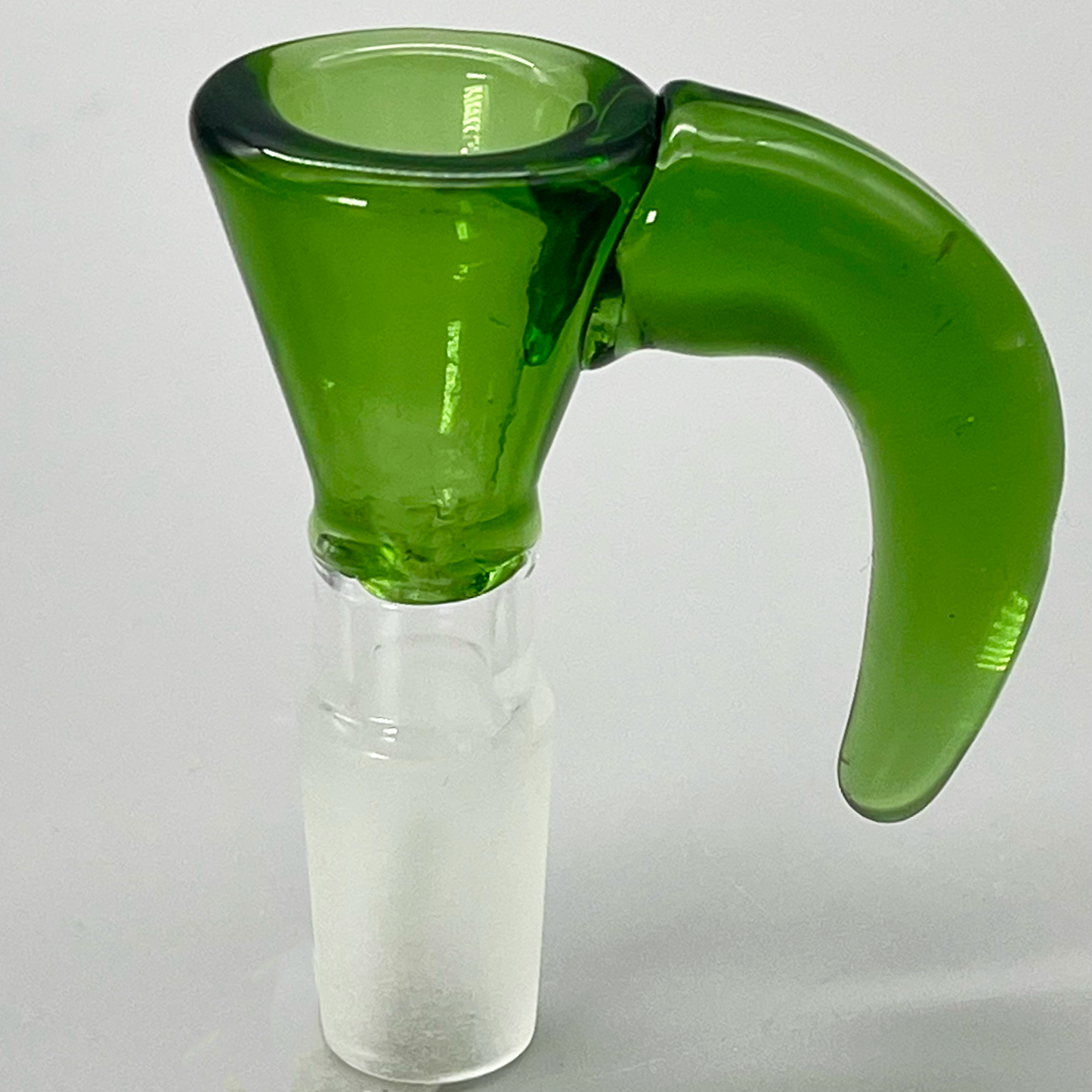 Color Funnel Horn Glass Bowl Slide