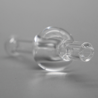 Thick Bubble Clear Directional Carb Cap