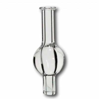 Thick Bubble Clear Directional Carb Cap